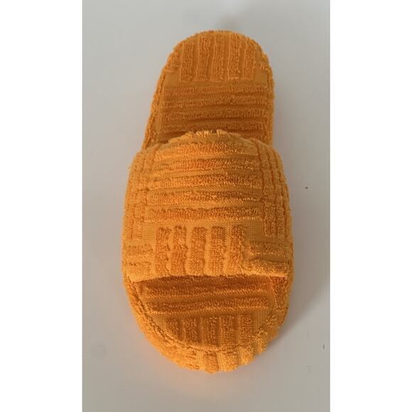 Bottega Veneta Intrecciato Resort Sponge Slipper Yellow 7 US 660245 IT NIB $600 main image 7